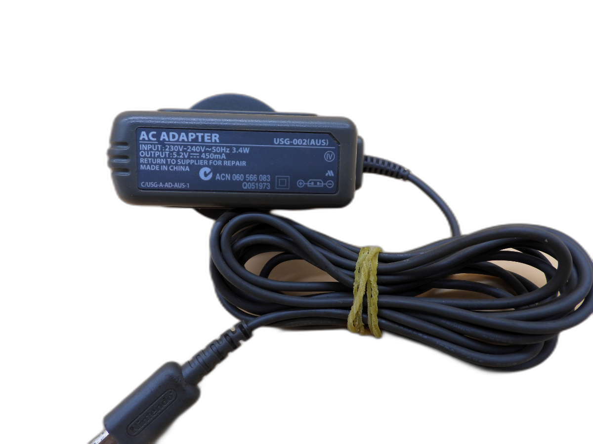 Nintendo Ac Adapter Usg 002 for Ds Lite