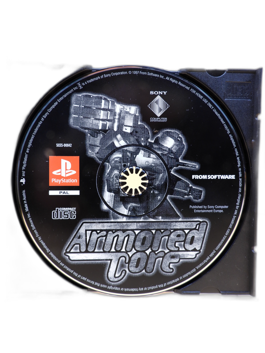Armored Core Playstation PS1 Sces 00842 Pal Sony Game