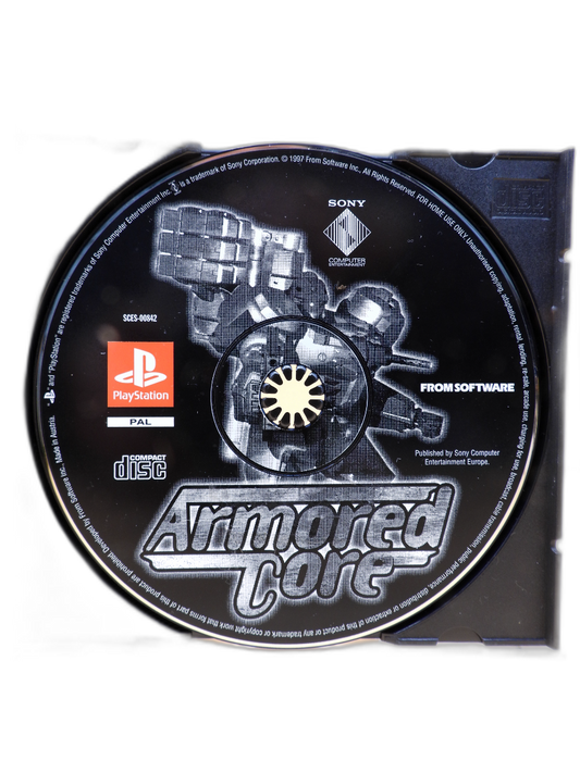 Armored Core Playstation PS1 Sces 00842 Pal Sony Game