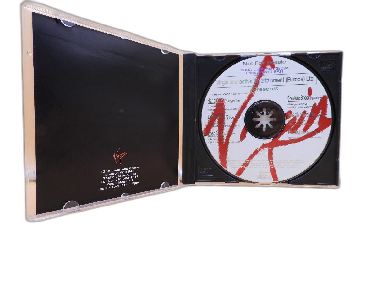 Virgin Interactive Pc Cd Rom Demo Disc Virgin Interactive Entertainment