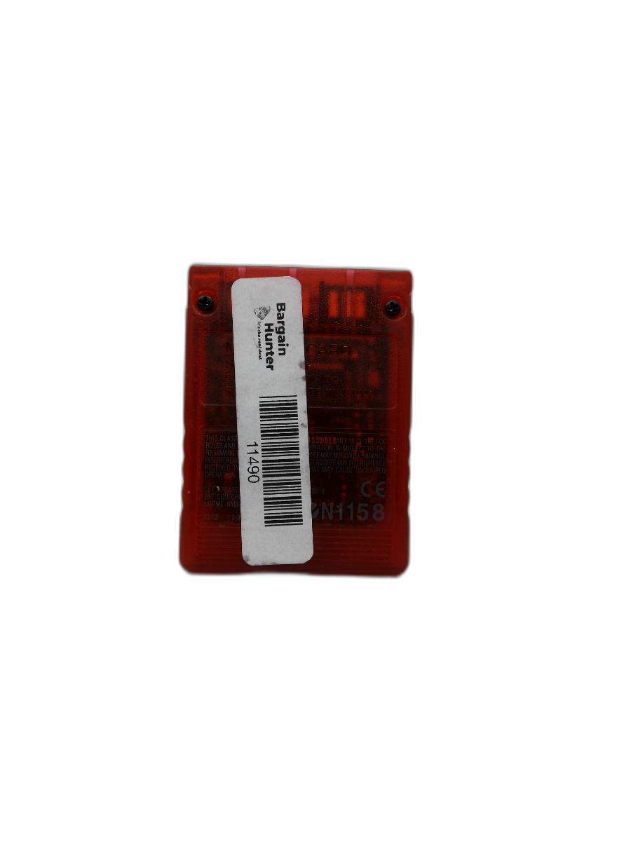 Sony PlayStation 2 8mb Memory Card Game