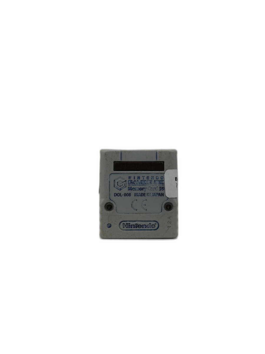 Nintendo Gamecube Memory Card 59 Blocks Dol 008 Game