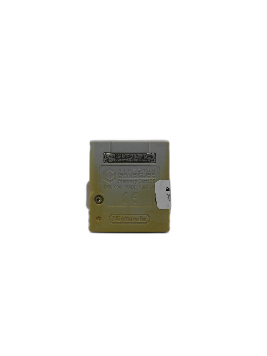 Nintendo Gamecube Memory Card 59 Blocks Game