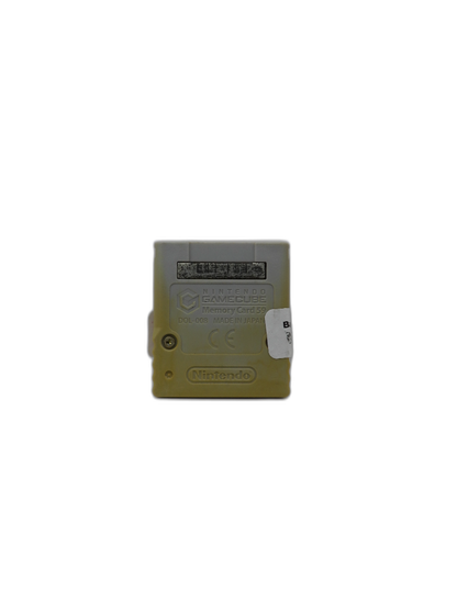 Nintendo Gamecube Memory Card 59 Blocks Game