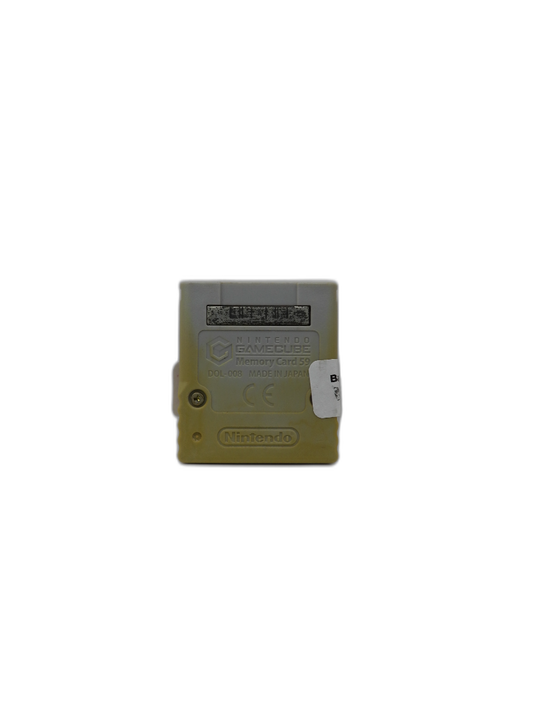 Nintendo Gamecube Memory Card 59 Blocks Game