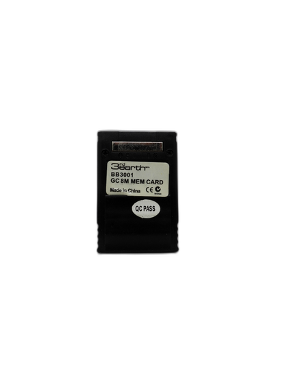 3rd Earth Gamecube 8mb Memory Card Bb3001 Game