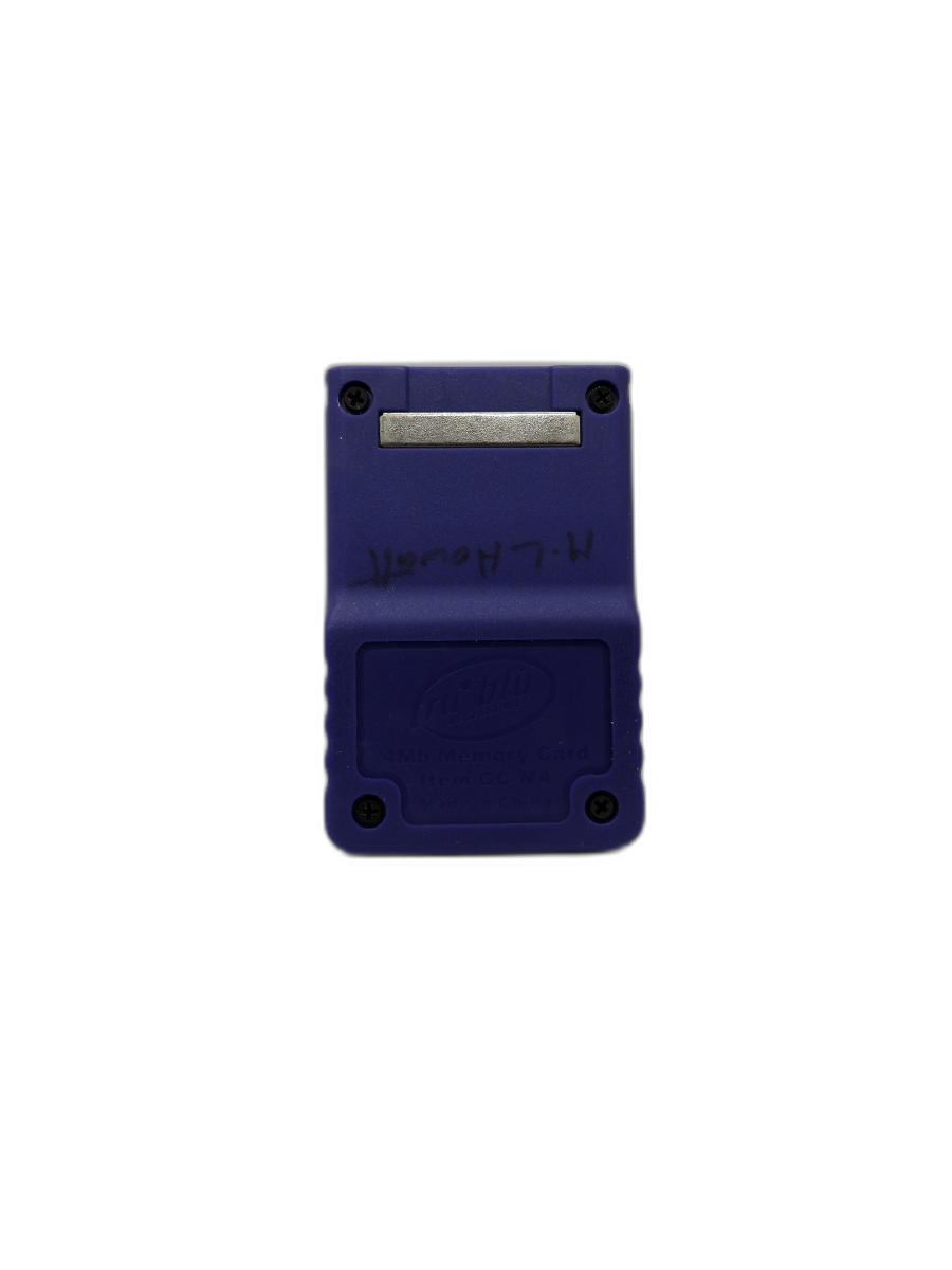 Futblu 4mb Gamecube Memory Card Game