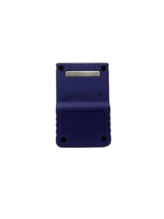 Futblu 4mb Gamecube Memory Card Game