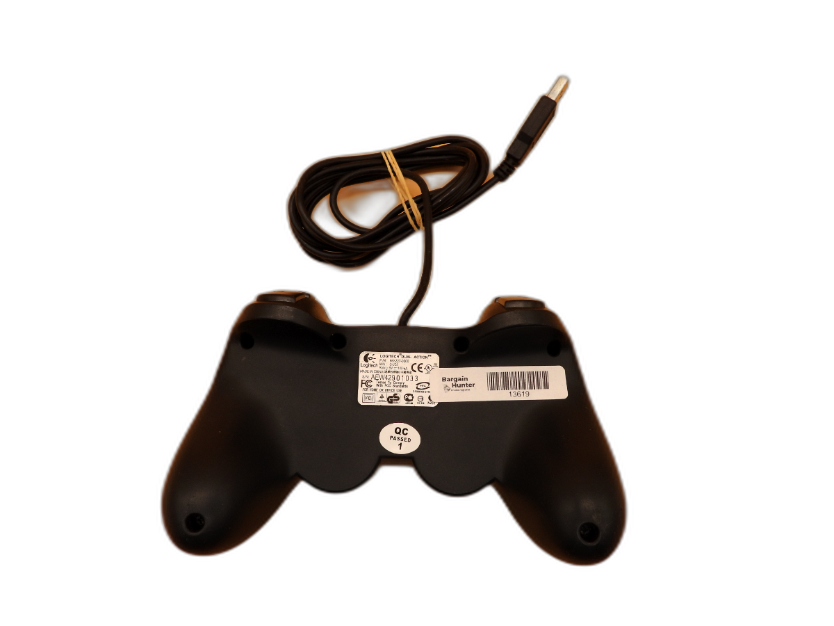 Logitech Dual Action Wired Usb Game Controller PC