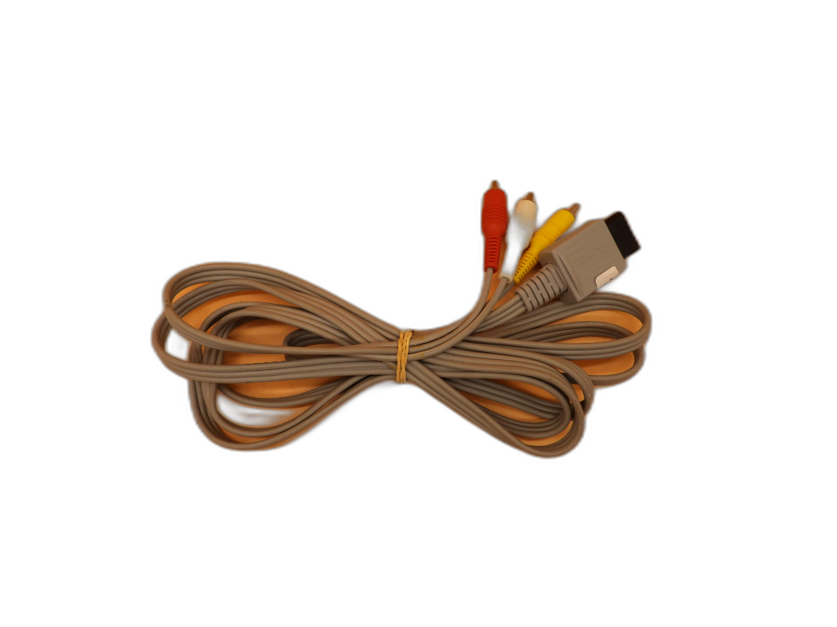 Nintendo Wii Av Composite Cable