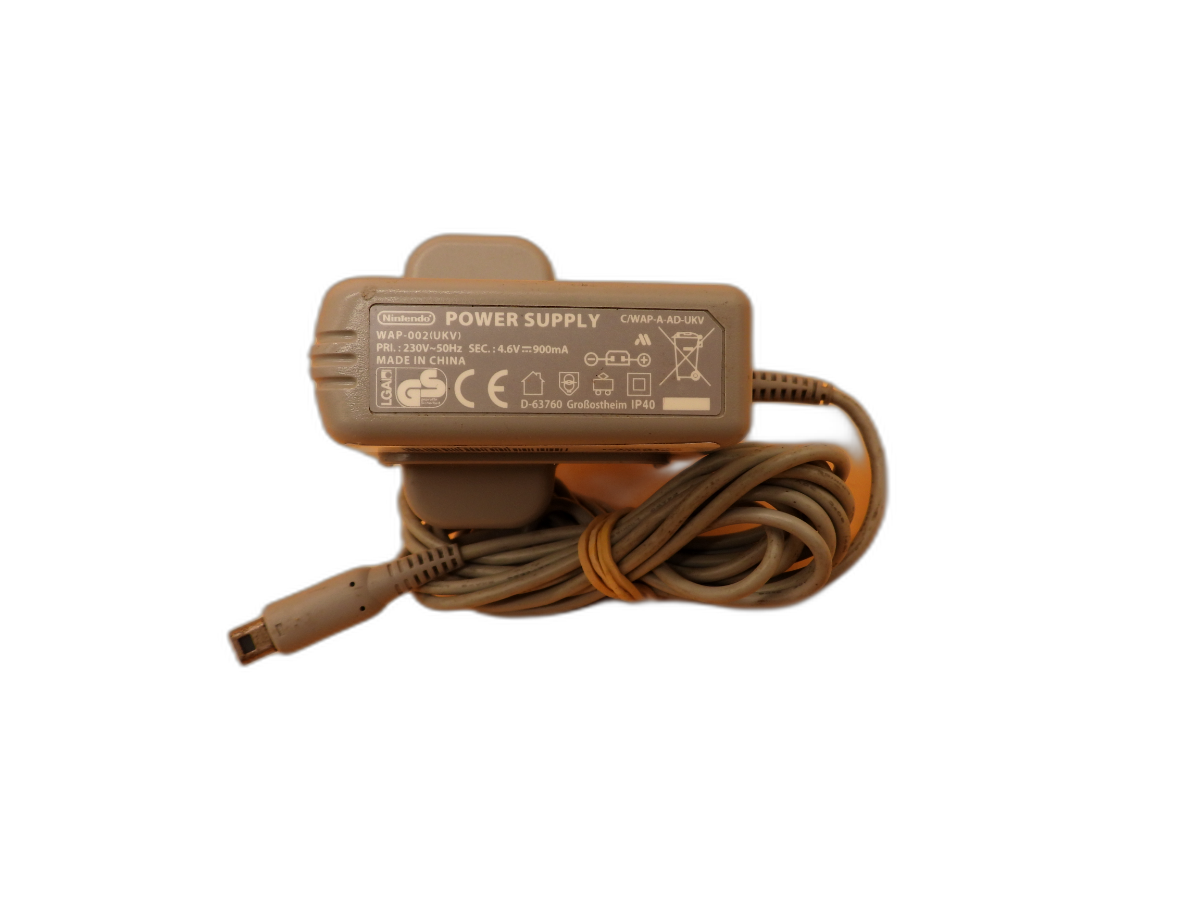 Nintendo Wap 002 Uk Power Supply Charger for Dsi 3ds 2ds Xl