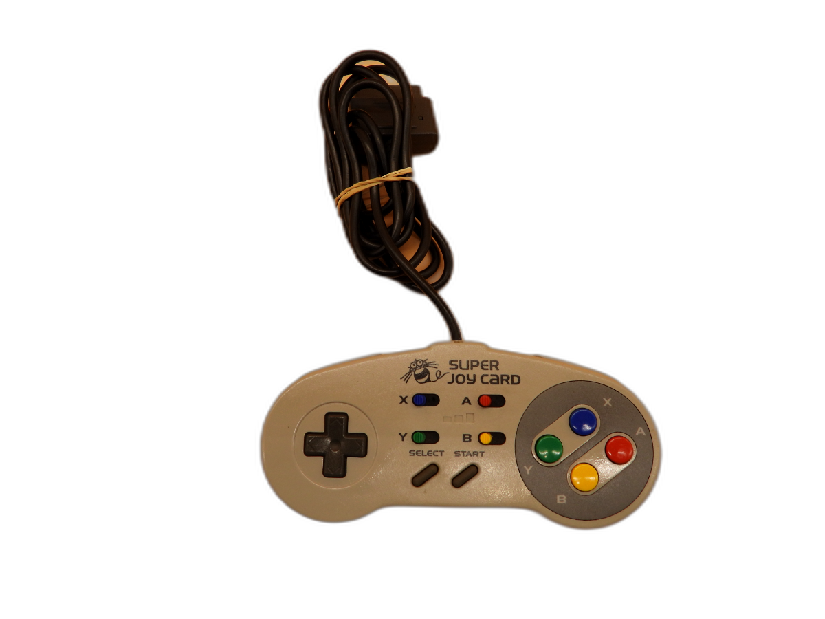 Hudson Soft Super Joy Card Snes Controller Hud 005 Super Nintendo Entertainment