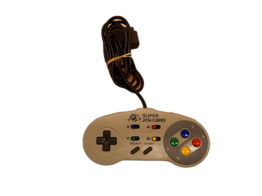 Hudson Soft Super Joy Card Snes Controller Hud 005 Super Nintendo Entertainment