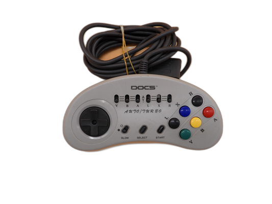 Doc's Autoturbo Wired Snes Controller Game
