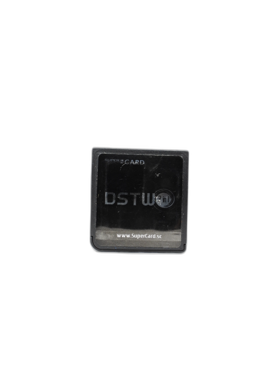 Supercard Dstwo 2 in 1 Flashcart With 8gb Microsd for Nintendo Ds Game With 2GB Sd Card