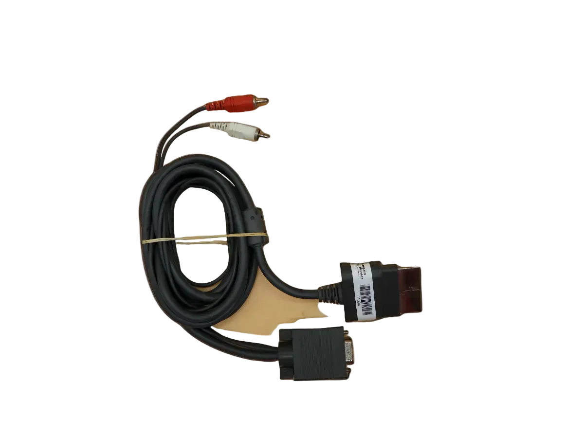 Aftermarket Microsoft Xbox 360 Vga Rca Audio Video Cable 1.8m 