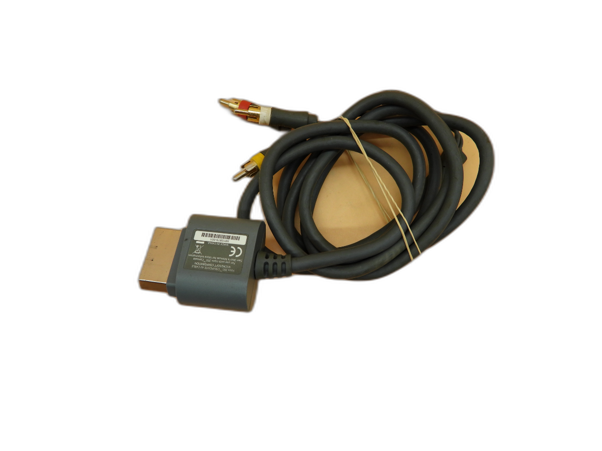Microsoft Xbox 360 Composite Av Cable Game