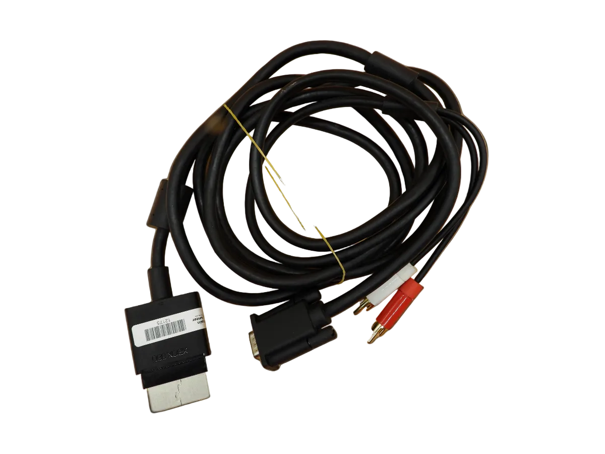 Microsoft Xbox 360 Vga Video Cable Game