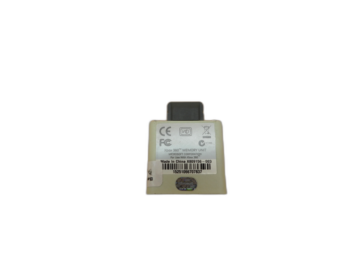 Xbox 360 Memory Unit 256mb White Microsoft Game