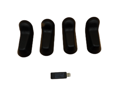 Wireless Buzz! Buzzers Controller for PlayStation 3 Sleh 00069 RUSTED RECEIVER