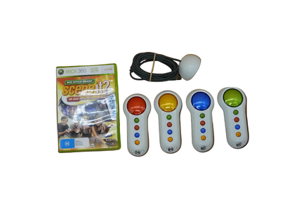 Scene It? Box Office Smash Xbox 360 Game With Buzzers Microsoft