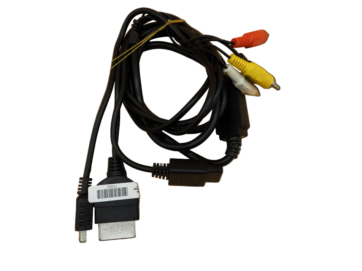 Xbox Orginal / PS2 / SNES / N64 Component Av Cable RUST - 3
