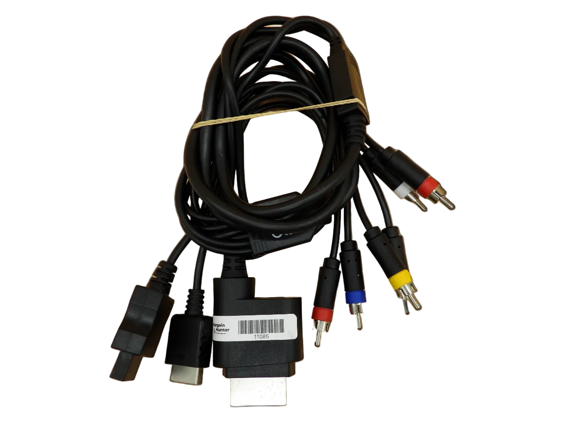 Xbox 360 / PS2 / SNES / N64 Component Av Cable - 2