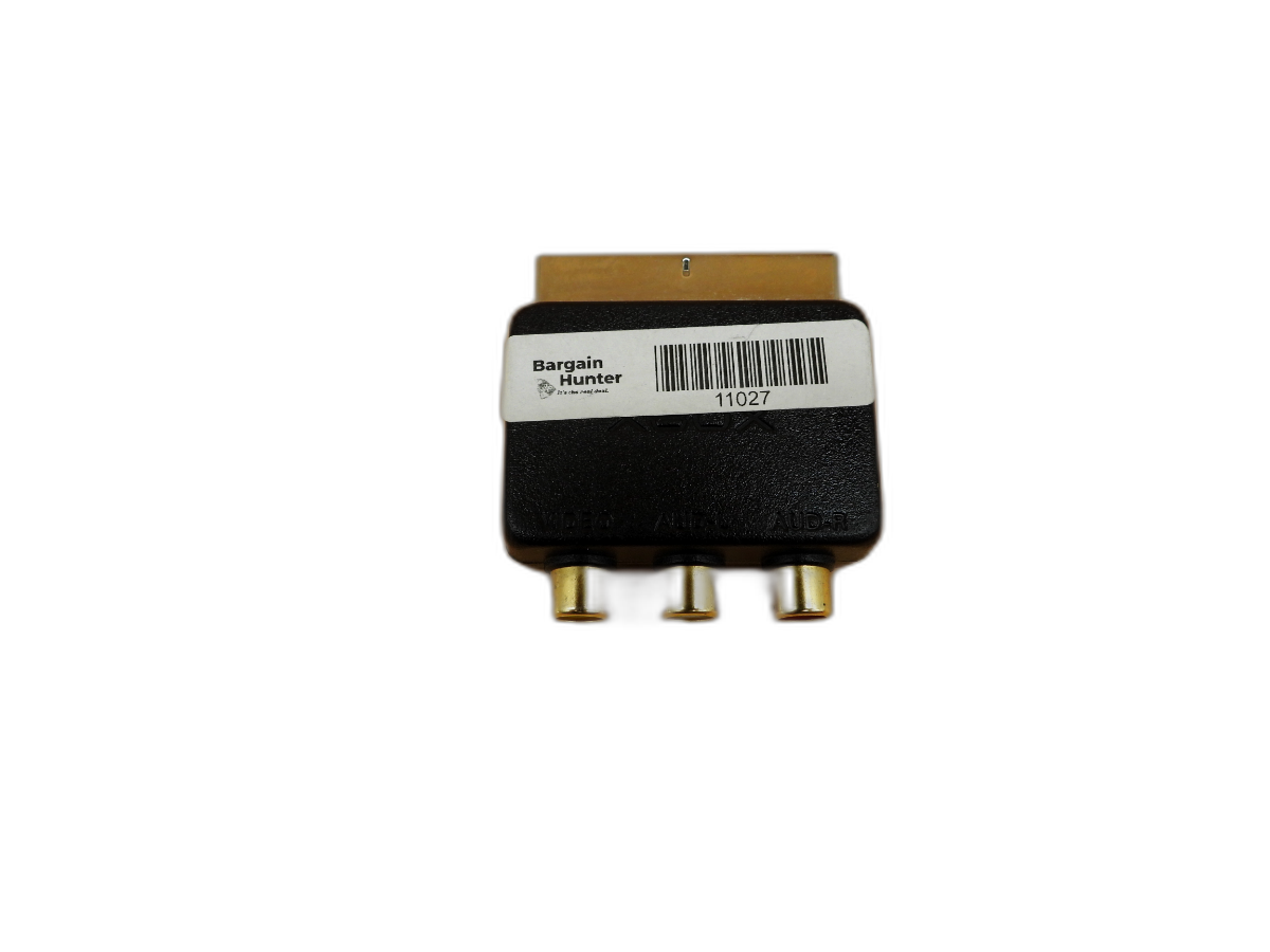 Xbox 360 Scart to Composite Av Adapter Microsoft Game