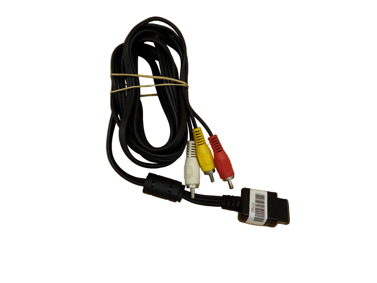 Aftermarket Sony PlayStation PS1 / PS2 Av Composite Rca Cable Game