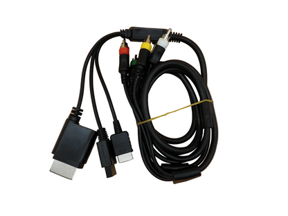 Xbox 360 / PS2 / N64 / SNES Aftermarket HD Component AV Cable