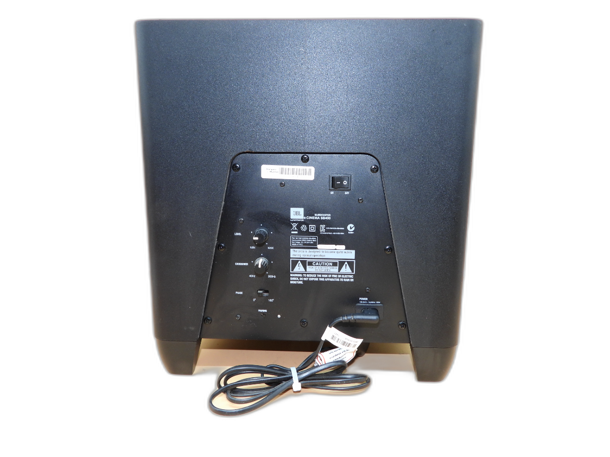 Jbl Cinema Sb400 Wireless Bluetooth Subwoofer