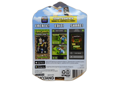 Mattel Minecraft Stray Figure With Bow and Bone