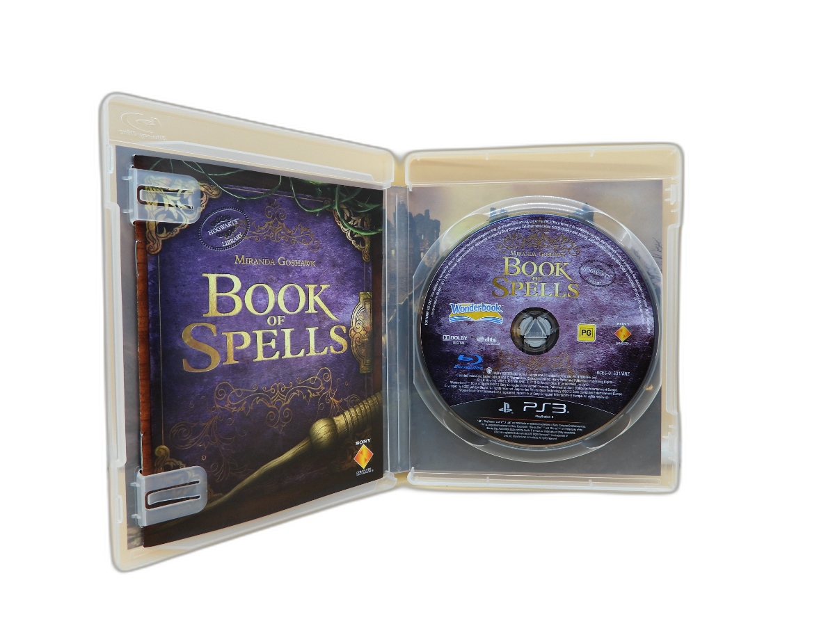 Wonderbook Book of Spells PS3 Sony Game Missing Camera 