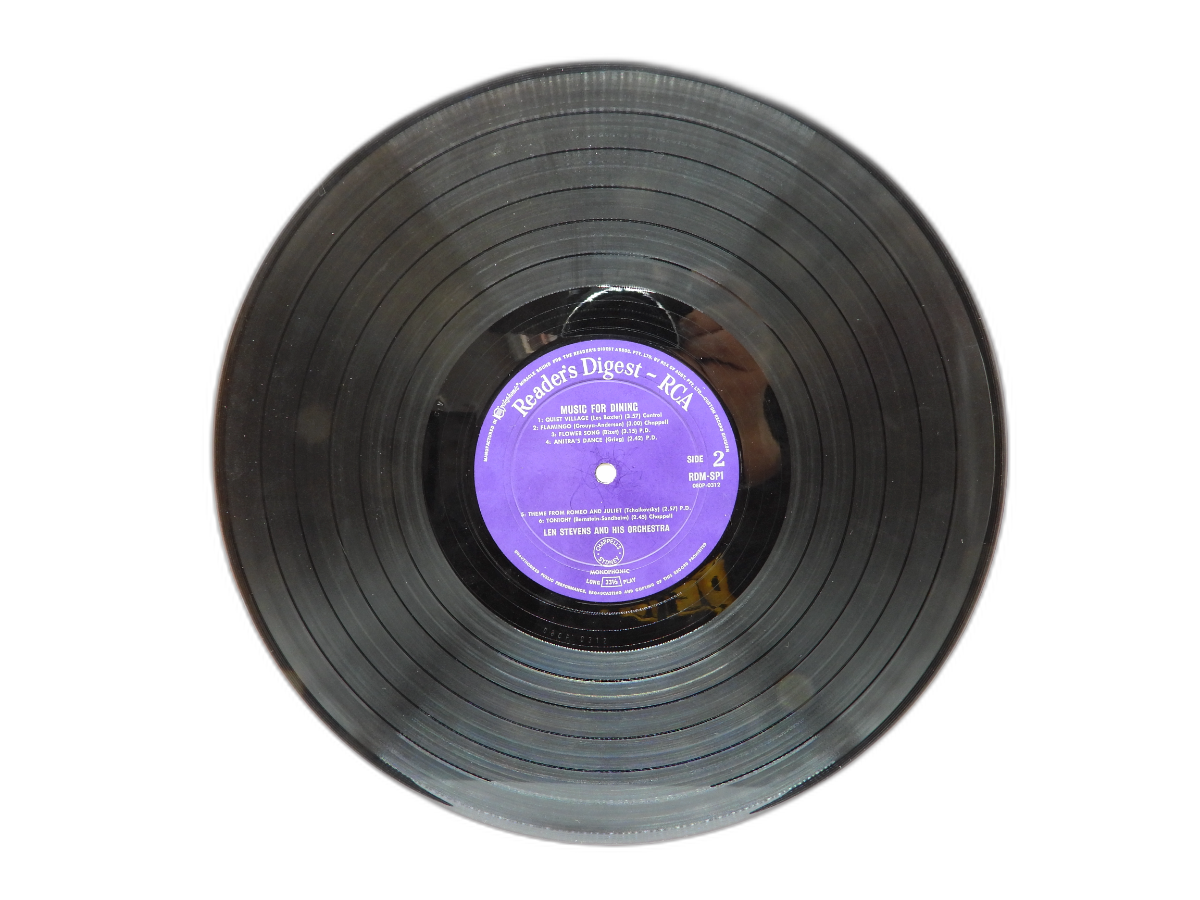 Music for Dining Vinyl Record Rca Reader's Digest Reader's Digest Rca
