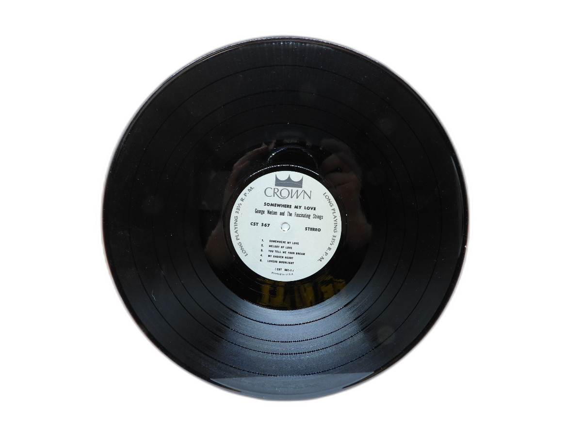 The Fascinating Strings Somewhere My Love Lara's Theme Vinyl Lp Cst 567 Crown Re