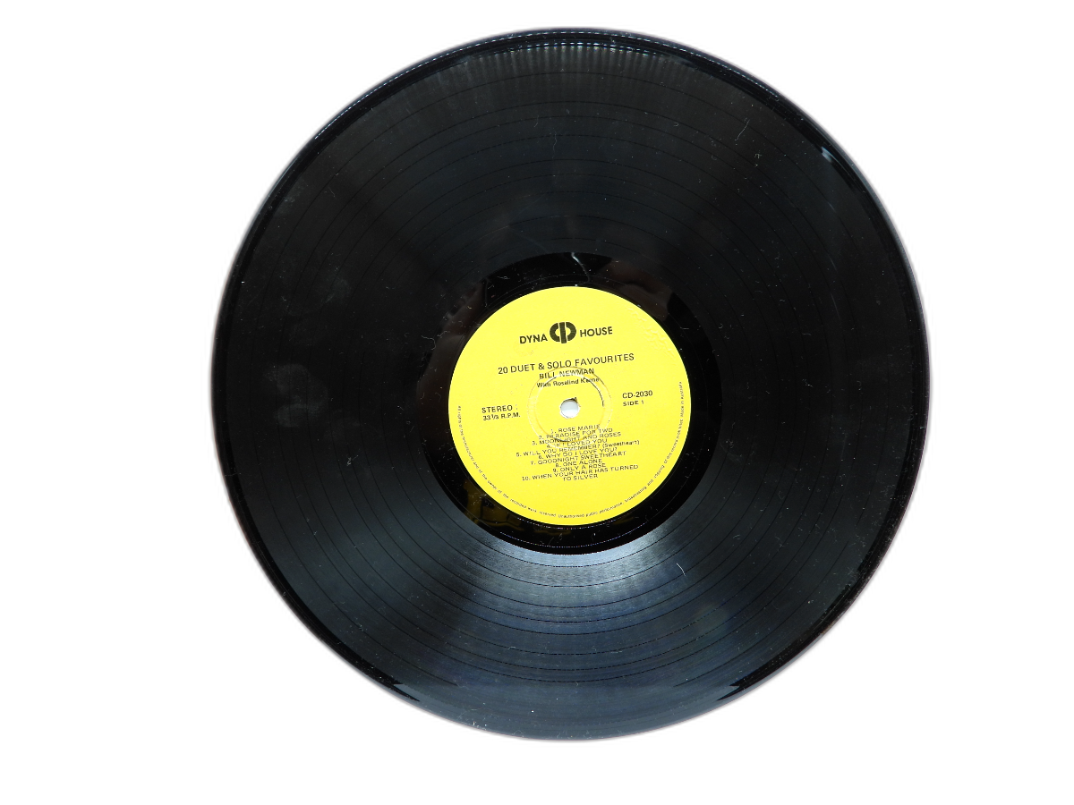 20 Duet & Solo Favourites Vinyl Record By Bill Newman & Rosalind Keene Dyna Hous