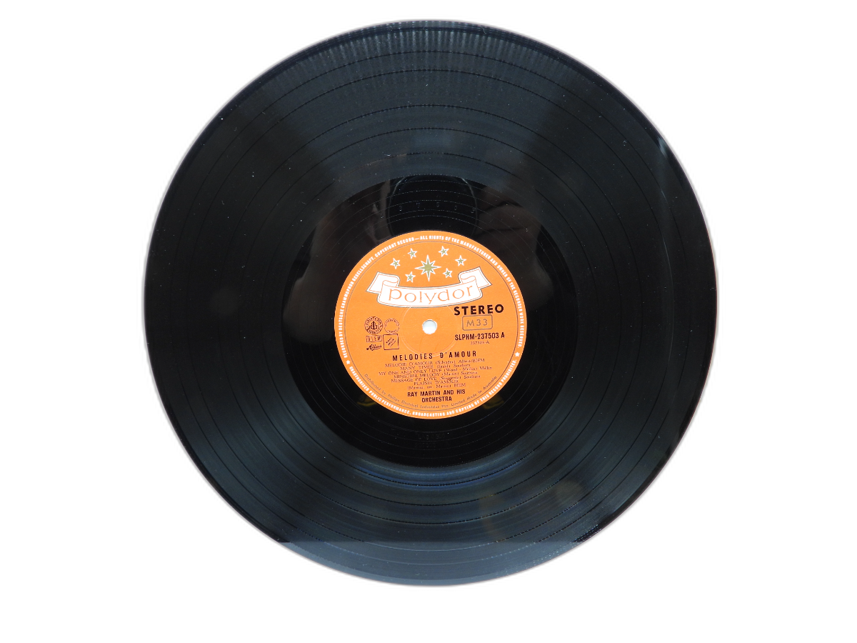 Melodies D'amour Vinyl Record Lp By Ray Martin Orchestra Polydor