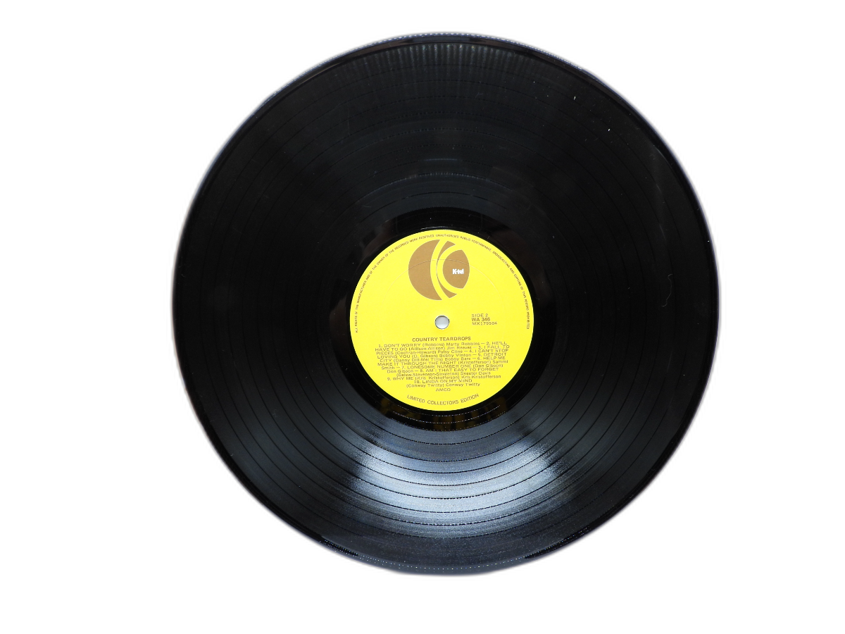 Country Teardrops 20 Hits 12" Vinyl Lp 1977 K Tel Wa346