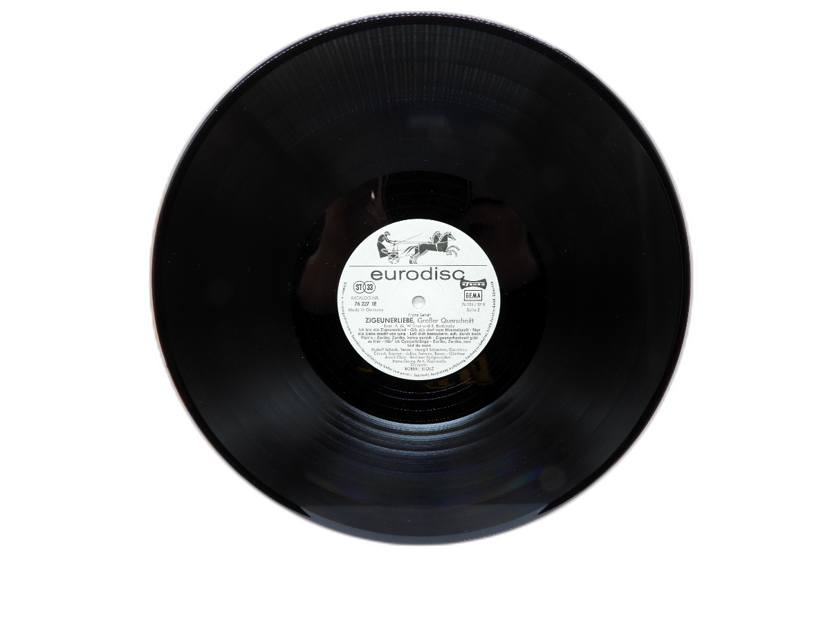 Franz Lehár Zigeunerliebe Vinyl Record Eurodisc