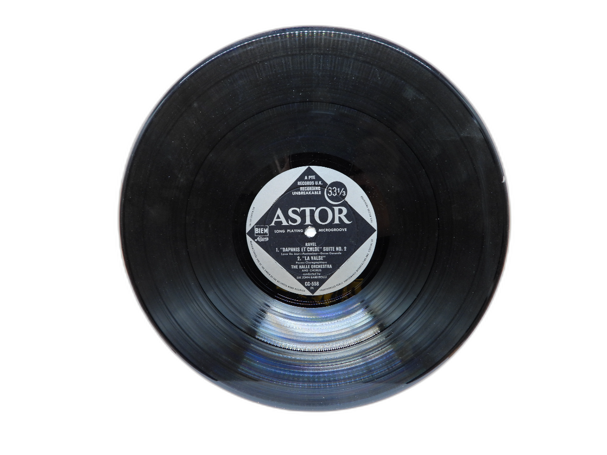 Astor Gg 558 Debussy La Mer / Ravel Daphnis Et Chloé Vinyl Record