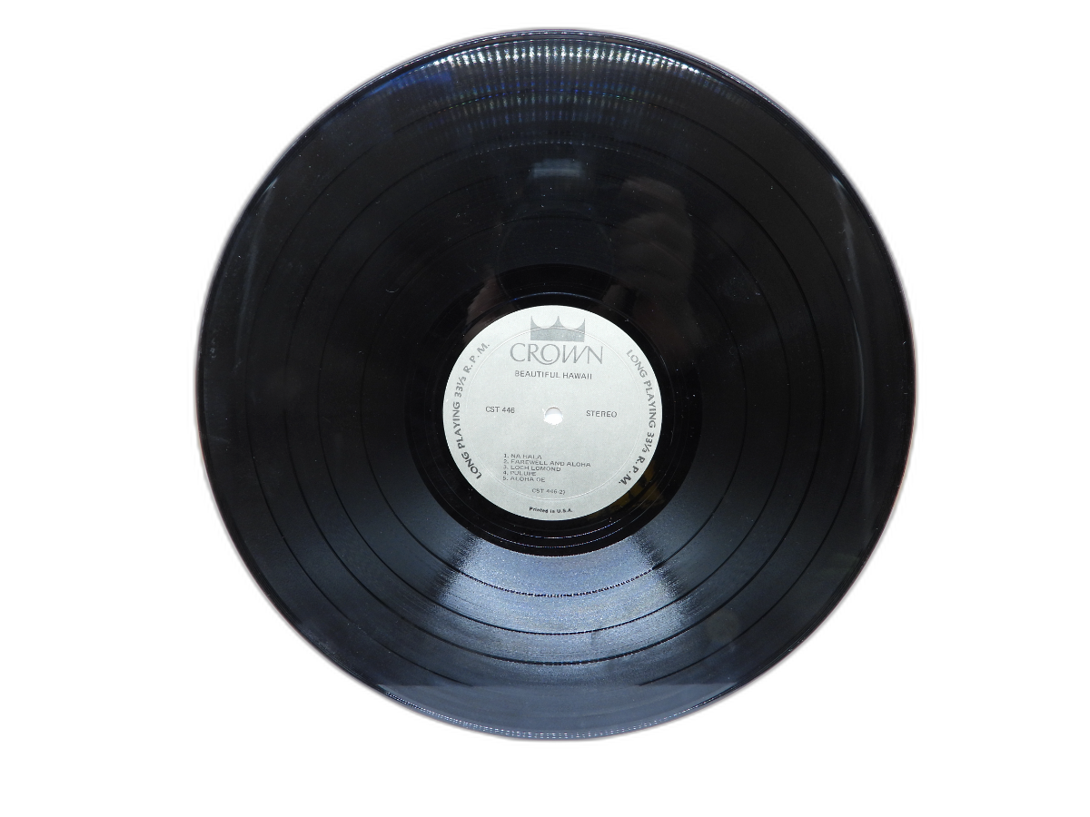 The Polynesians Beautiful Hawaii Lp Crown Records Cst 446