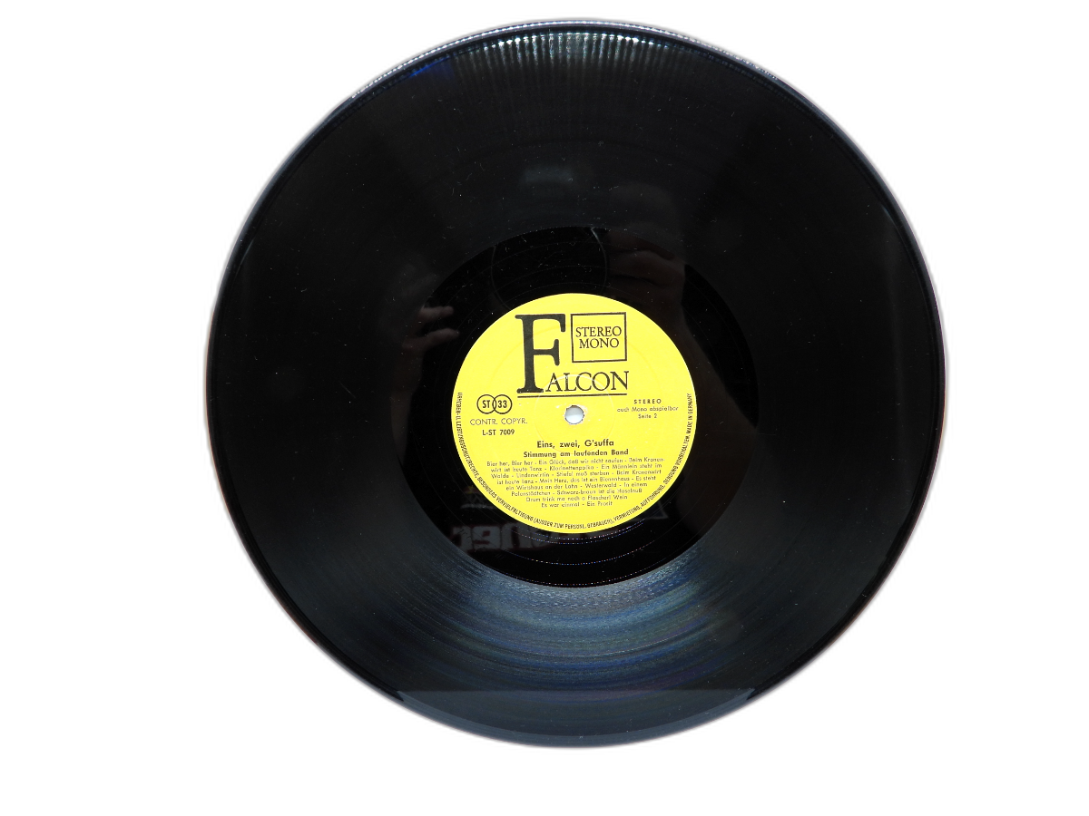 Falcon Eins Zwei G'suffa Vinyl Record L St 7009