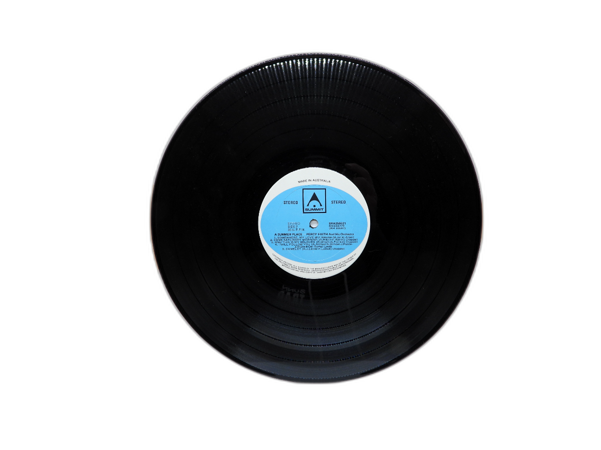 Percy Faith Orchestra a Summer Place Vinyl Record Sra 255521 Summit
