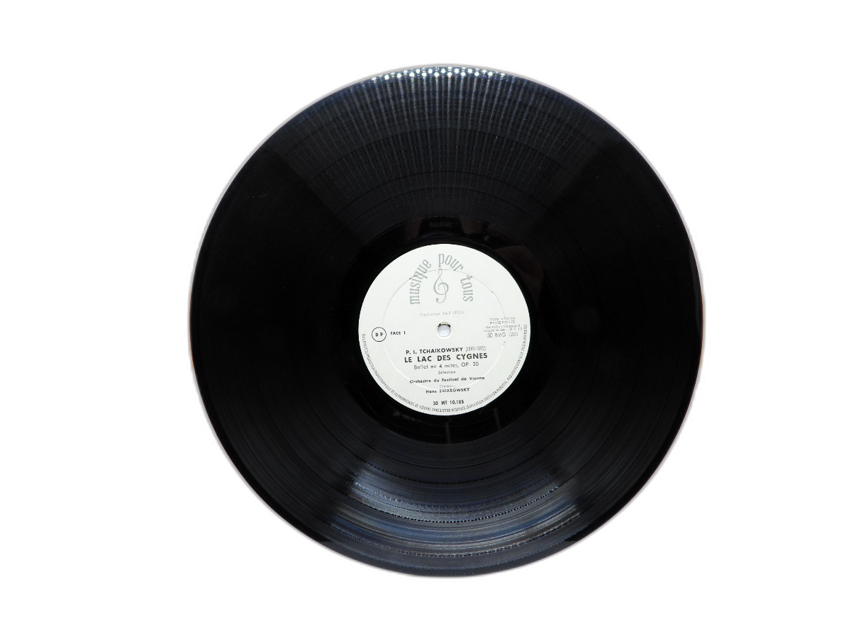 Tchaikowsky Le Lac Des Cygnes Casse Noisette Vinyl Record Vega