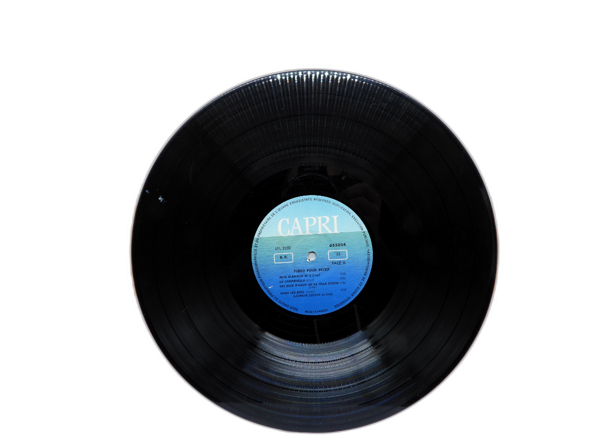 Piano Pour Rever Vinyl Record Capri 655024