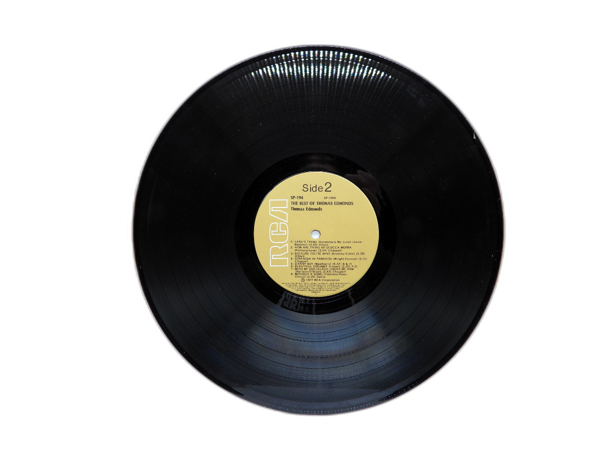 The Best of Thomas Edmonds Vinyl Lp Rca Sp 194