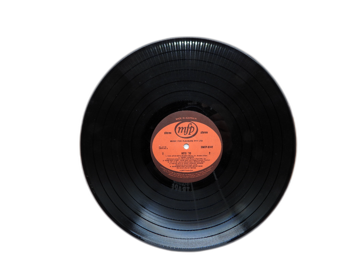 Various Artists 16 No 1's of the 70's Vinyl Lp Music For Pleasure