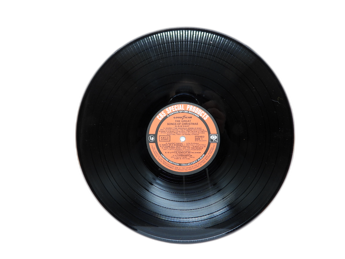 Goodyear Great Songs of Christmas Vinyl Record