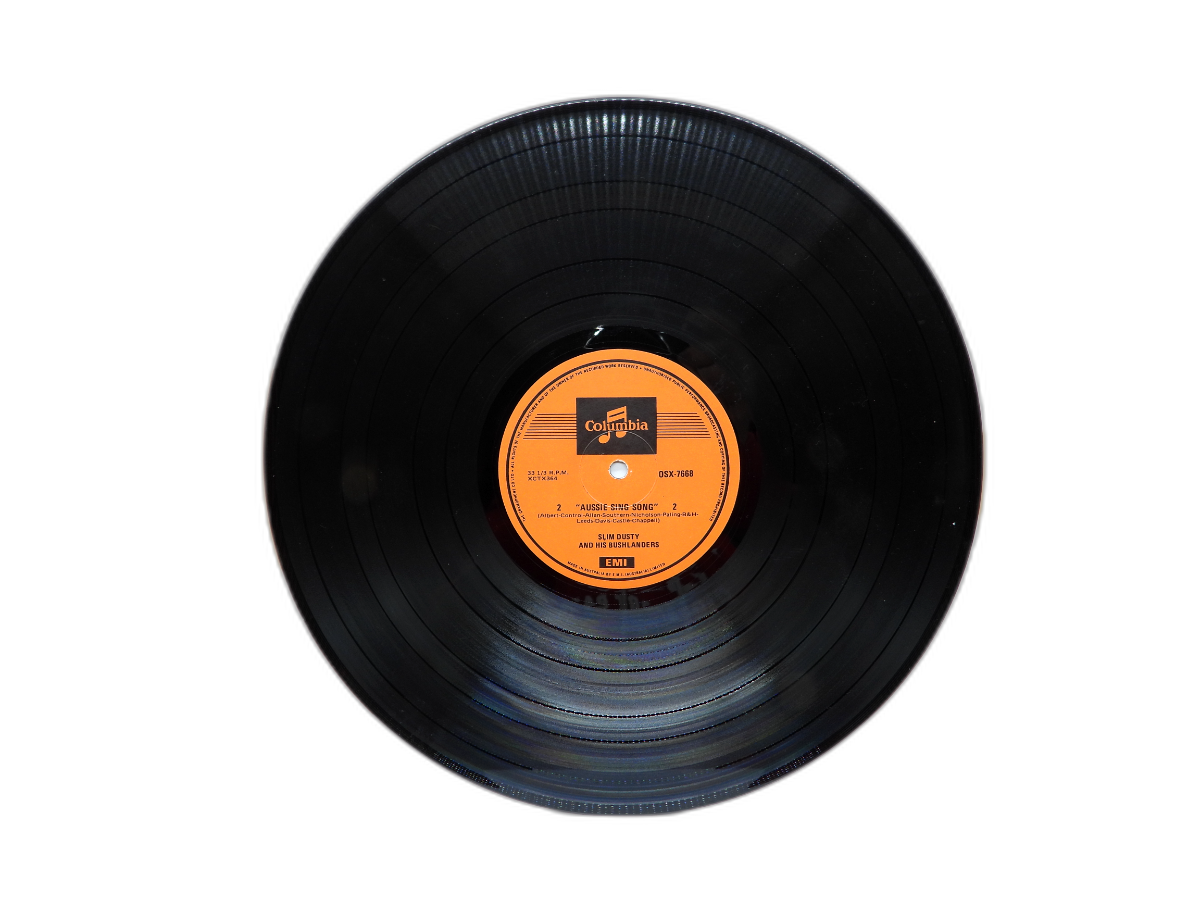 Slim Dusty Aussie Sing Song Vinyl Record Columbia Osx 7668