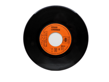 Si Tu M'imites / Mourir Au Champ D'amour 45 Rpm Vinyl Single Gérard Lenorman Cbs